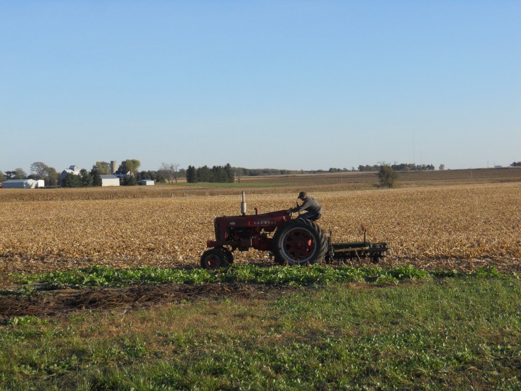 very old tractor 2