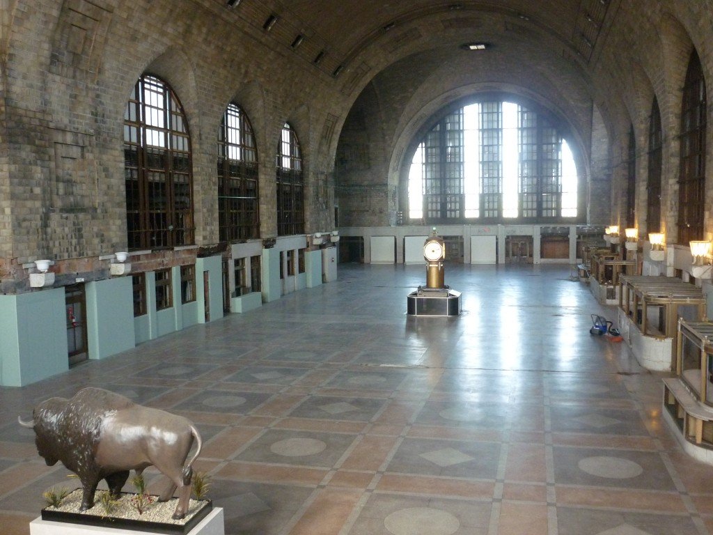 Volunteer preservationists work to restore Buffalo’s vacant Central Train Terminal [Image credit: Alexa C. Kurzius]