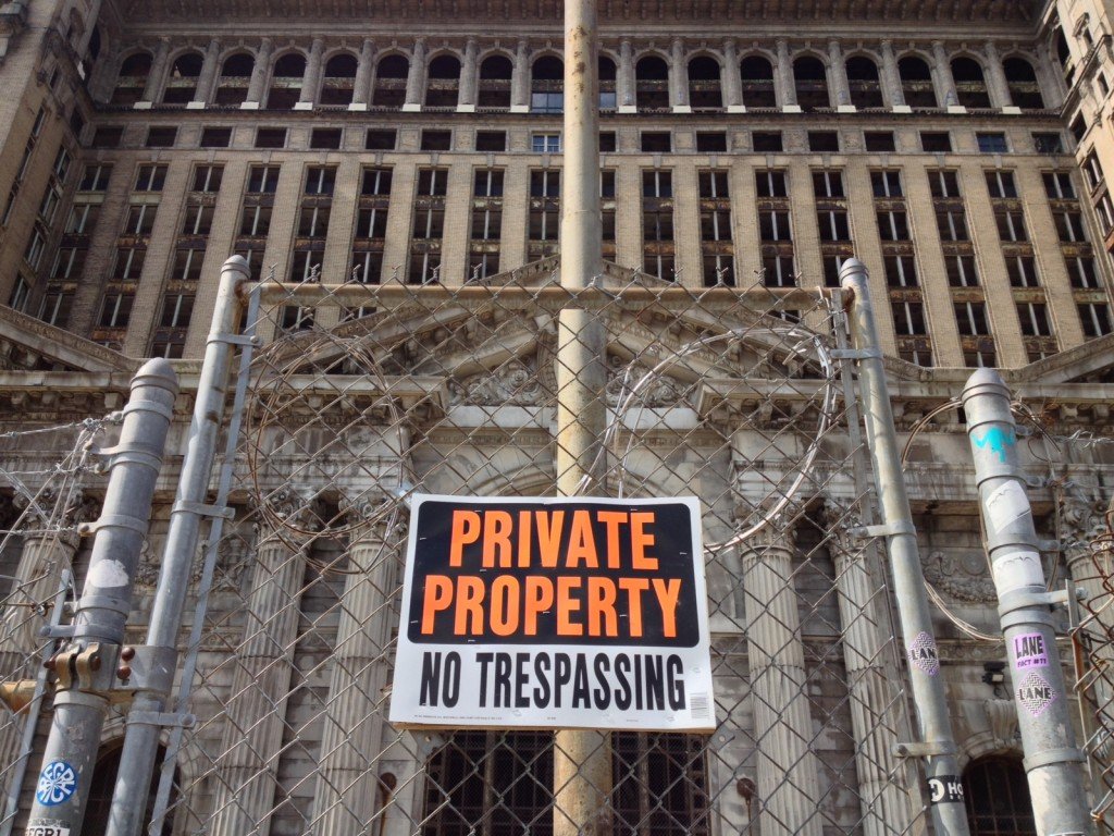 Detroit’s vacant Michigan Central Station is controversial [Image credit: Isaac Mathes]