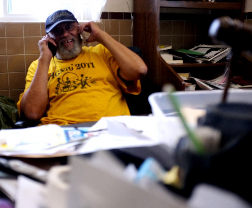 Pastor Bobby Jackson runs the Mission of Hope shelter on Flint's north side. After recently making the national news, he's running out of room for the water being donated, but he's already preparing for when that water runs out.