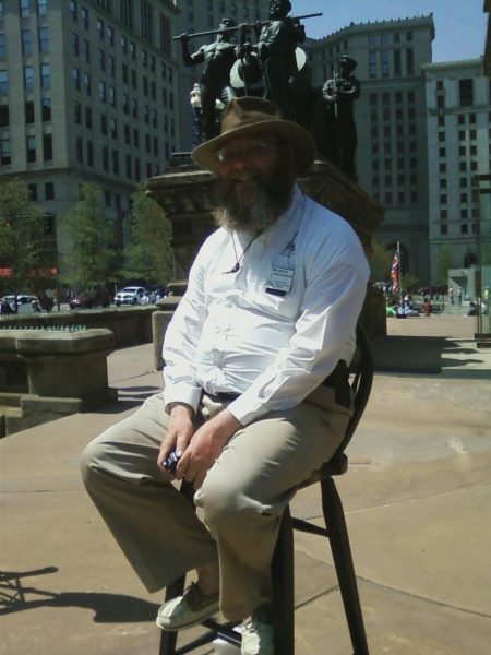 Tim Daley, executive director of Cuyahoga County Soldiers and Sailors' Monument in Cleveland's Public Square.